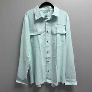 33,000ft Men's Long Sleeve Sun Protection Shirt UPF 50+ UV Quick Dry Cooling Fis